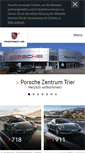 Mobile Screenshot of porsche-trier.de